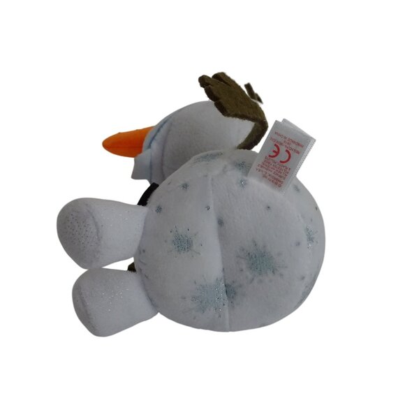 2019 Disney Ty Sparkle Olaf  Stuffed Animal Plush Soft Toy 6.5 in NO Hang Tags - Picture 4 of 9